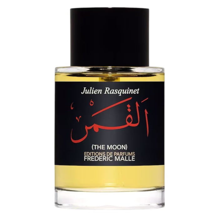 Échantillon The Moon de Frederic Malle chez Fragsplit : un petit format pour tester ses notes de rose, fruits rouges, oud et cuir.
