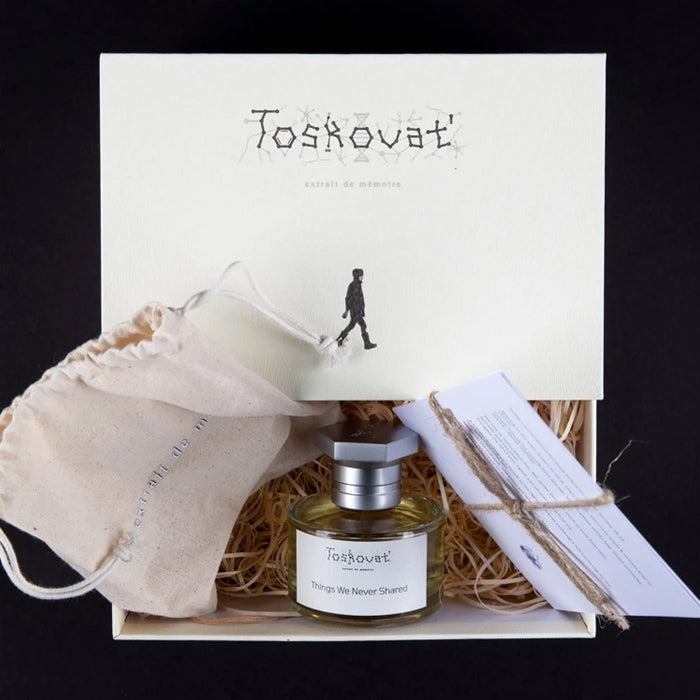 Things We Never Shared de Toskovat en décant Fragsplit : choisissez 1 ml, 2 ml, 5 ml ou 10 ml pour découvrir ce parfum unisexe.