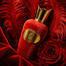 Traviata de Sospiro en échantillon original Fragsplit : sample officiel pour essayer le parfum sur la peau avant achat, livraison Suisse et France.