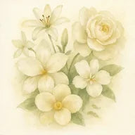Fleurs blanches