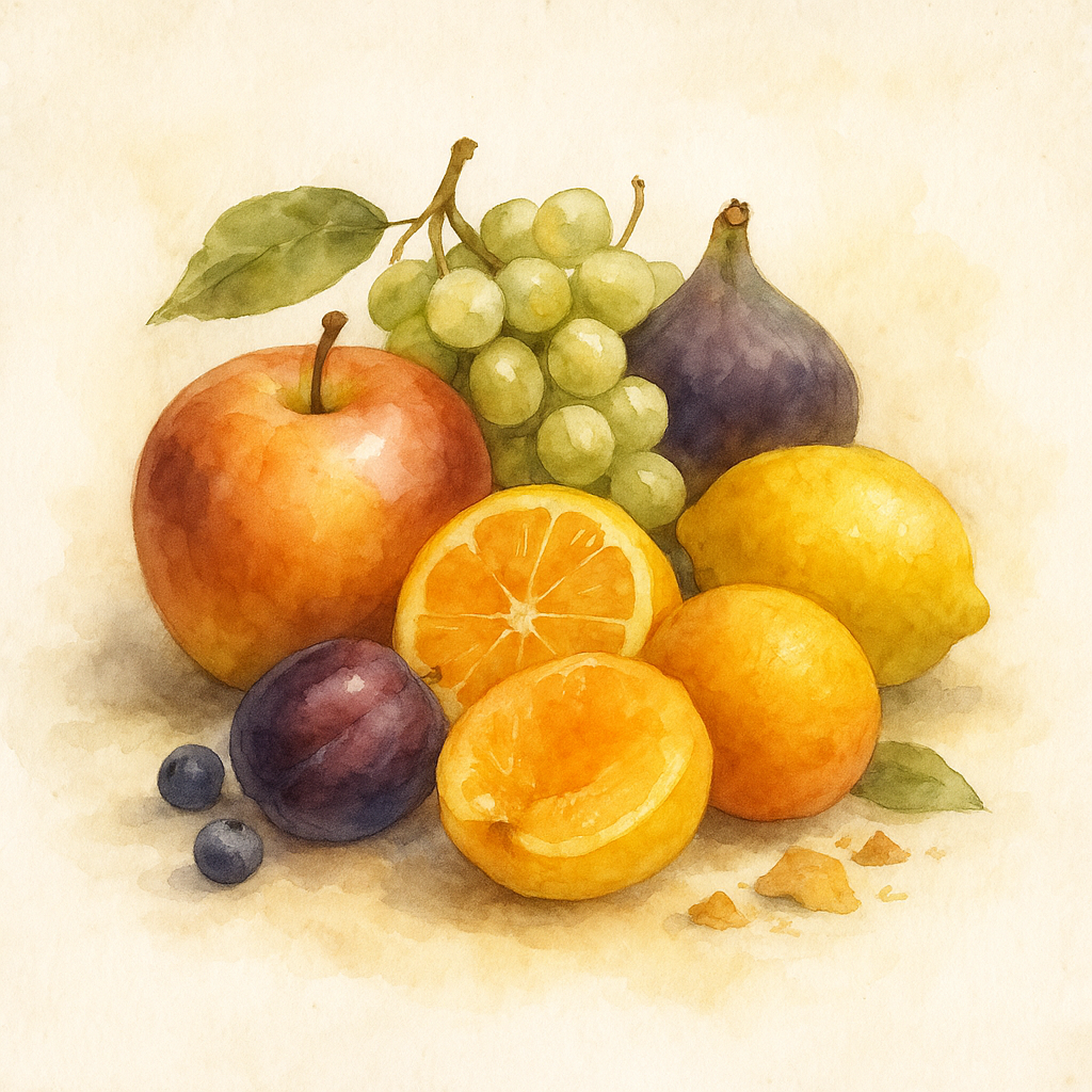 Notes fruitées épicées