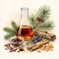 Notes balsamiques, note de fond – Irth